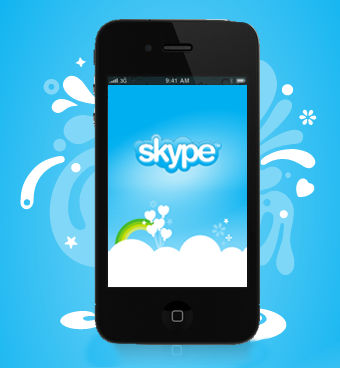 skype video call on iphone