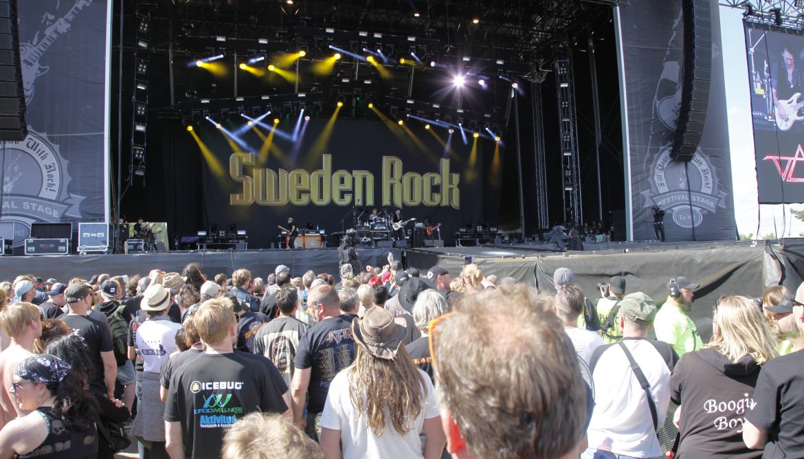 Festival stage, Sweden Rock